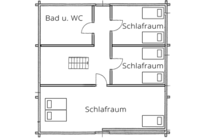 Seehaus-Dachboden